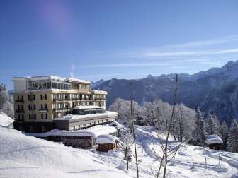 Hotel im Winter