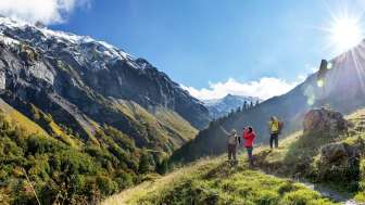Auf der ViaGeoalpina von Weisstannen nach Elm