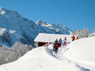 Winterwanderweg Weissenberge