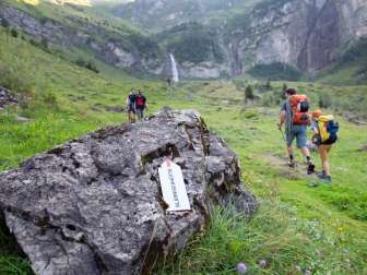 Auf dem Weg zur Glärnischhütte