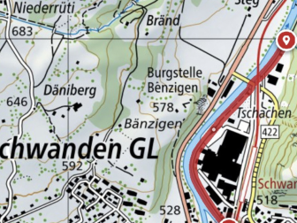 Übersichtsplan des Waldlehrpfades