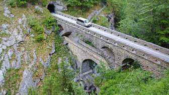 Das Alpentaxi auf der Pantenbrugg (Tierfed - Hintersand)