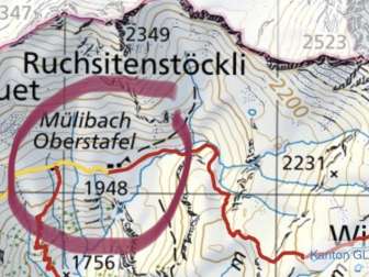 Unterhalb dem Wissmeilenpass