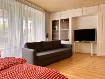 Sofa mit TV