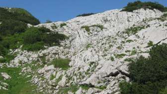 Eindrückliche Karstlandschaft am Fusse des Mürtschenstock
