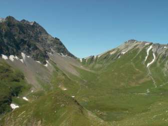 Blick zum Richetlipass