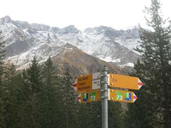 Blich auf Glarner Hauptüberschiebung