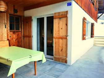 Gedeckter Sitzplatz